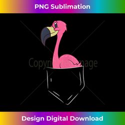 Pink Flamingo In The Pocket Flamingo In Pocket Flamingo - Edgy Sublimation Digital File - Pioneer New Aesthetic Frontiers