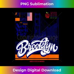 cool abstract brooklyn bridge new york illustration graphic - vibrant sublimation digital download - crafted for sublimation excellence