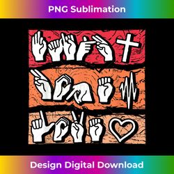 God Sign Language  Deaf And Dumb Language  Religion - Luxe Sublimation PNG Download - Challenge Creative Boundaries