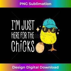 I'm Just Here For The Chicks Cute Boys Toddler Easter - Edgy Sublimation Digital File - Rapidly Innovate Your Artistic Vision