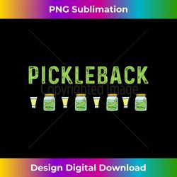 Pickleback Shot And Whiskey - Deluxe PNG Sublimation Download - Infuse Everyday with a Celebratory Spirit