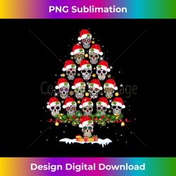 sugar skull santa mexican flower christmas tree decor xmas - minimalist sublimation digital file - striking & memorable impressions