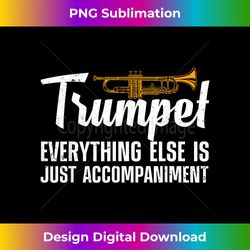 Funny Trumpet Design Trumpet Player Horn Lover - Minimalist Sublimation Digital File - Access the Spectrum of Sublimation Artistry