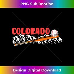 Colorado Rocky Mountain Baseball Fan - Bohemian Sublimation Digital Download - Striking & Memorable Impressions