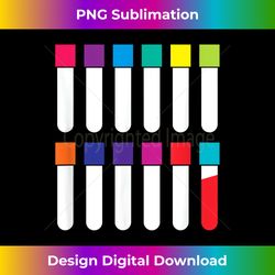 Test Tube Laboratory Phlebotomist Phlebotomy Doctor - Contemporary PNG Sublimation Design - Pioneer New Aesthetic Frontiers