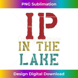 Retro I Pee in the Lake Funny Sarcastic Humor Swimming - Sublimation-Optimized PNG File - Crafted for Sublimation Excellence