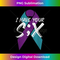 Suicide Semicolon Six - Bohemian Sublimation Digital Download - Infuse Everyday with a Celebratory Spirit