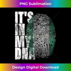 It's In My DNA Nigerian Heritage African s Nigeria Flag - Bohemian Sublimation Digital Download - Customize with Flair