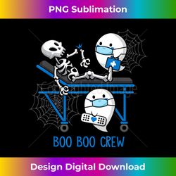 Boo Boo Crew Ghost Doctor Paramedic EMT Nurse Halloween - Vibrant Sublimation Digital Download - Pioneer New Aesthetic Frontiers