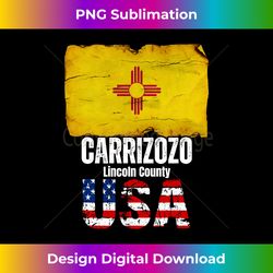 Carrizozo New Mexico NM Lincoln County Souvenir Flag Design - Eco-Friendly Sublimation PNG Download - Access the Spectrum of Sublimation Artistry