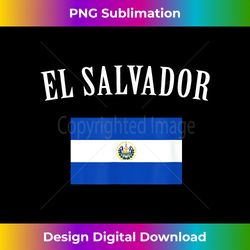 Salvadoran Pride Flag El Salvador - Luxe Sublimation PNG Download - Pioneer New Aesthetic Frontiers
