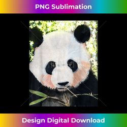 panda bear men women children youth and teens - innovative png sublimation design - lively and captivating visuals