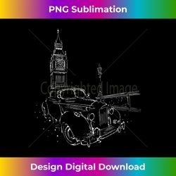 London Retro Big Ben Art Clock Tower England - Bohemian Sublimation Digital Download - Rapidly Innovate Your Artistic Vision