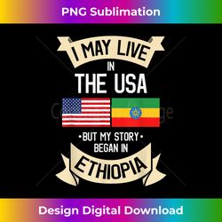 Ethiopian Ethiopia  For Ethiopian People - Futuristic PNG Sublimation File - Lively and Captivating Visuals
