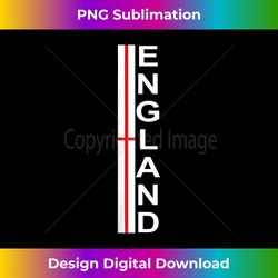 England Vertical Text and English Flag - Crafted Sublimation Digital Download - Channel Your Creative Rebel