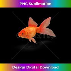 japanese goldfish ray-finned fish actinopterygians aquariums - minimalist sublimation digital file - animate your creative concepts
