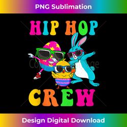 Hip Hop Crew Easter Squad Dabbing Bunny Chick Egg Hunting - Vibrant Sublimation Digital Download - Channel Your Creative Rebel