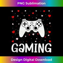 Red Heart Cupid Love Graphic Gaming Lover Valentine Day - Classic Sublimation PNG File - Elevate Your Style with Intricate Details