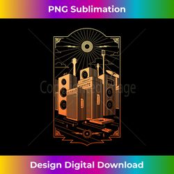Rock City  Music Instruments - Futuristic PNG Sublimation File - Challenge Creative Boundaries