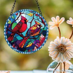 Single Hummingbird Plastic Suncatcher: Ideal for Halloween, Living Room, Balcony, Patio, Porch, Fall Decor, Housewarming