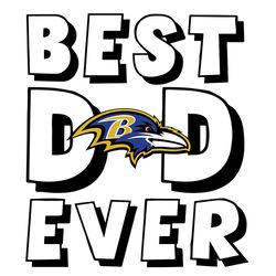 Baltimore Ravens Best Dad Ever SVG Clipart for Cricut and Silhouette