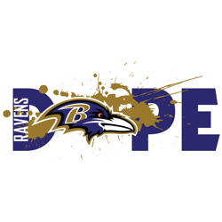 Baltimore Ravens Dope SVG