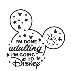 I Am Adulting I Am Going To Disneey SVG Minnie SVG Vacay Mode SVG Mickey SVG Minnie Mouse SVG