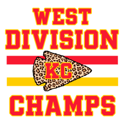 West Division Champs Kansas City SVG Digital Download