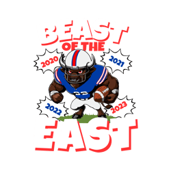 Beast Of The East Buffalo Bills Football SVG Digital Download Untitled