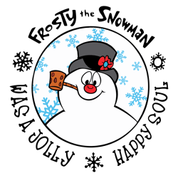Frosty The Snowman Was A Jolly Happy Soul SVG