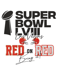 Super Bowl Lviii Las Vegas Red On Red Png