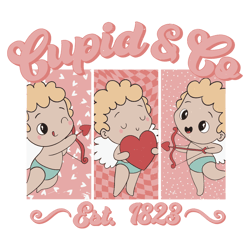 Valentines Cupid And Co Est 1823 SVG