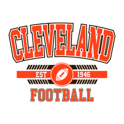 Cleveland Football SVG Cricut Digital Download Untitled