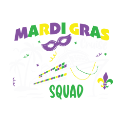 Family Mardi Gras Cruise Squad SVG