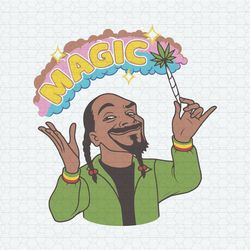 Funny Snoop Dogg Magic SVG