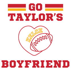 Go Taylors Boyfriend Travis Kelce Svg, Happy Valentine's Day Svg