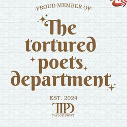 Member Of The The Tortured Poets Department 2024 SVG1