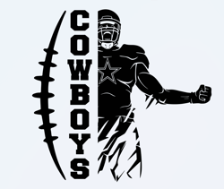 Best SVG For Cowboys Lovers, Cowboys Football Player SVG Digital Download