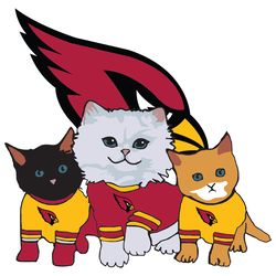 Arizona Cardinals Cat SVG Sport SVG