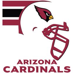 Arizona Cardinals Helmet SVG