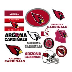 Arizona Cardinals Logo Logo SVG Bundle American Football SVG