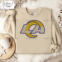Los Angeles Rams Logo Embroidery Design, Los Angeles Rams NFL Logo Sport Embroidery Machine Design