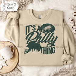 It's A Philly Thing Eagles Embroidery Design, NFL Embroidery Design, Philadelphia Embroidery File