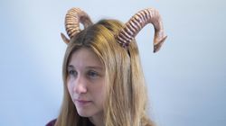 Ram horns Headdress Costume Fantasy Satyr Demon Nymph Faun Druid Dragon Fairy Forest elf, best halloween costume horns