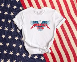 America Eagle Shirt, 1776 American Shirt, Usa Flag Shirt, Patriotic Shirt, American Shirt, 4th Of July Shirt, Independen