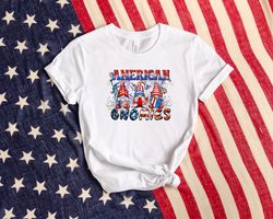 American Gnomies Shirt, Gnomes 4th Of July Shirt, Usa Flag Shirt, Patriotic Shirt, American Shirt, 4th Of July Shirt, In