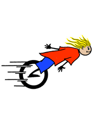 Electric UnicycleElectric Unicycle Cartoon