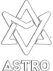 Astro KPop HD Logo