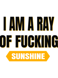 I AM A RAY OF FUCKING SUNSHINE