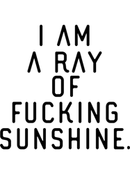 I am A Ray Of Fucking Sunshine Vintage (4)